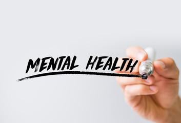 Mental Health Title written out