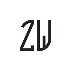 two letter monogram logo