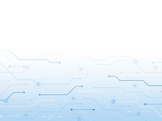 Abstract technology circuit board background.