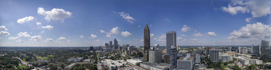 Atlanta Skyline, city, panorama, cityscape