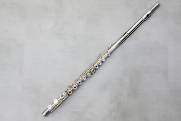 A flute on the floor