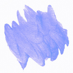 Watercolor stain light color. isolated on white background