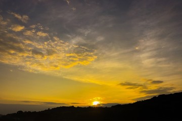 美しい夕焼け
