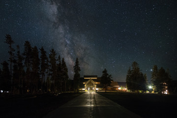 Made from 5 light frames (captured with a Canon camera) by Starry Landscape Stacker 1.6.2.  Algorithm: Median