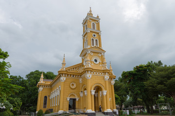 Fototapeta na wymiar タイ・アユタヤ・セント・ジョセフ・カトリック・教会