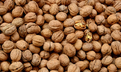 A lot of Walnuts with full frame