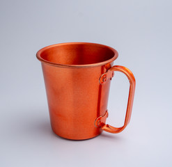 Objetos - Caneca de Cobre Fundo Branco