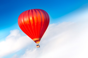 Beautiful balloon in the sky