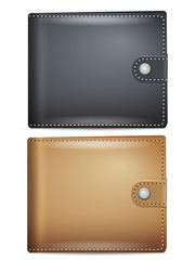 Leather wallet set