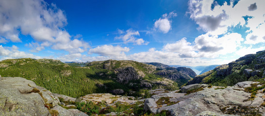 Norwegen Preikestolen