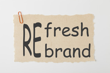 Refresh or Rebrand Concept