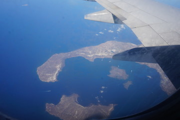 Santorini aircraft plane