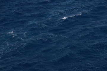 Shot Of The Aegean Sea With Its Beautiful Blue Indigo Color. Art History Architecture. July 3,...