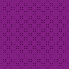 Fabric swatch with circular seamless pattern polka dot motif.