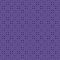 Fabric swatch with circular seamless pattern polka dot motif.