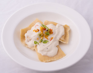 ravioli dish