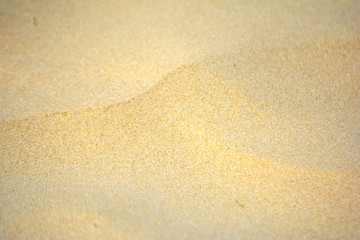 The sand on the beach. Natural background