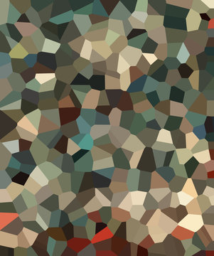 Stained glass texture. Graphic design abstraction. Crystal mix. Polygonal wallpaper. Messy diamonds. Mosaic artwork. 
