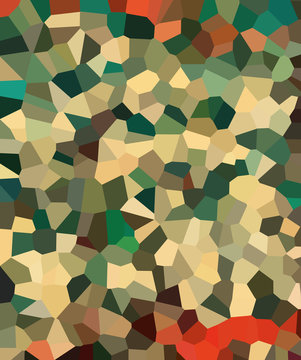 Stained glass texture. Graphic design abstraction. Crystal mix. Polygonal wallpaper. Messy diamonds. Mosaic artwork. 