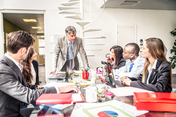 Business meeting in the office