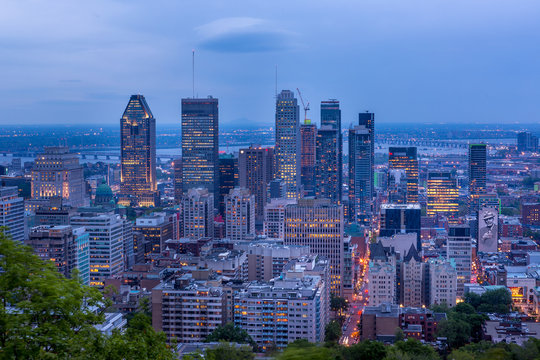 Canada,Montreal night view