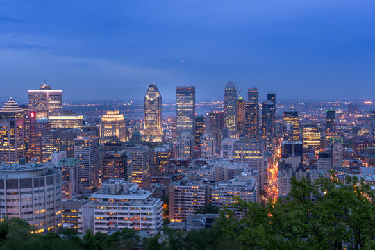 Canada,Montreal night view