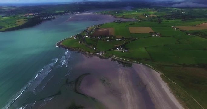 Harbor view beach off Kinsale, Co Cork, Ireland