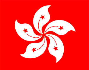 Obraz premium Hong Kong Flag