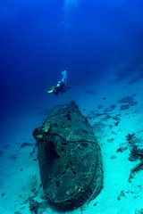sunken ship