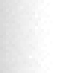 Pixel gray white background of squares. Halftone monochrome gradient. Geometric square pattern.