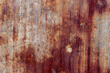 Fototapeta premium Old metal wall texture background.
