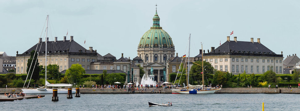 Kopenhagen Schloss Amalienborg Panorama