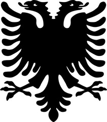 Albanian Eagle Double Headed