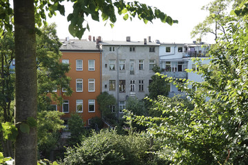 Rostock cityscape, Germany