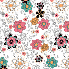 Floral pattern design