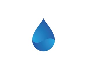 water drop Logo Template