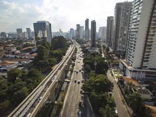 Avenida Jornalista Roberto Marinho, São Paulo, Brazil, South America America 