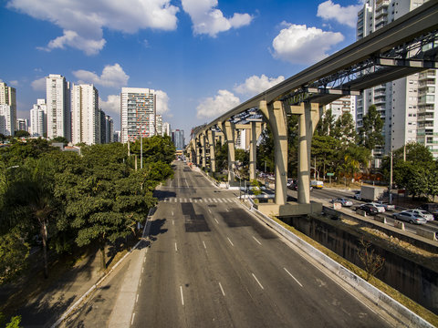 Avenida Jornalista Roberto Marinho, São Paulo, Brazil, South America America 