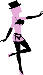 Burlesque Cabaret Dancer