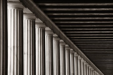 Obraz premium Stoa of Attalos exhibition hall