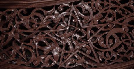 Ottoman Turkish  art with geometric patterns
