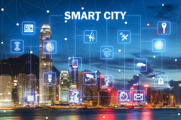 Concept of smart city and internet of things
