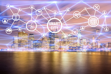 Concept of smart city and internet of things