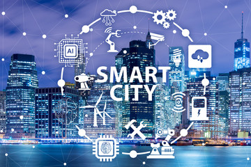 Concept of smart city and internet of things
