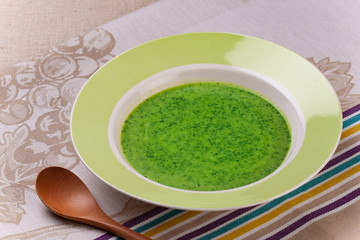 ほうれん草のポタージュ　家庭料理　日本