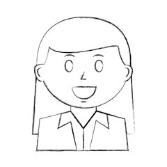business woman avatar character