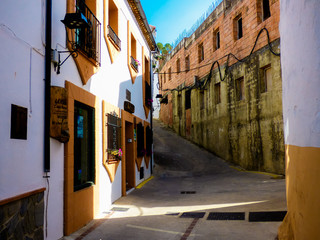 Fototapeta na wymiar Montejaque.Village of Malaga.Andalusia,Spain