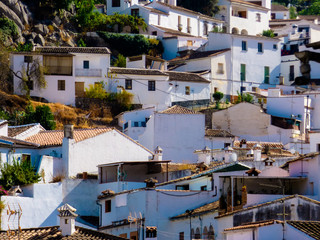 Fototapeta na wymiar Montejaque.Village of Malaga.Andalusia,Spain