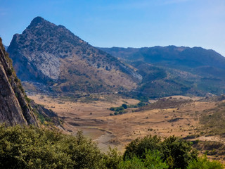 Montejaque.Village of Malaga.Andalusia,Spain