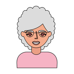 cute grandmother avatar character